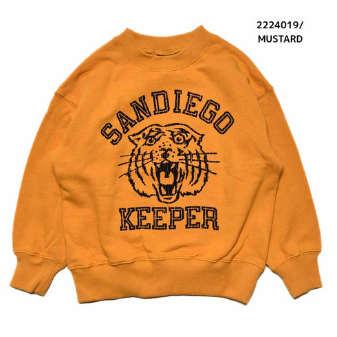 【130~150】★NEEDLEWORKS★柔らか裏毛SANDIEGOトレーナー(2224019j)